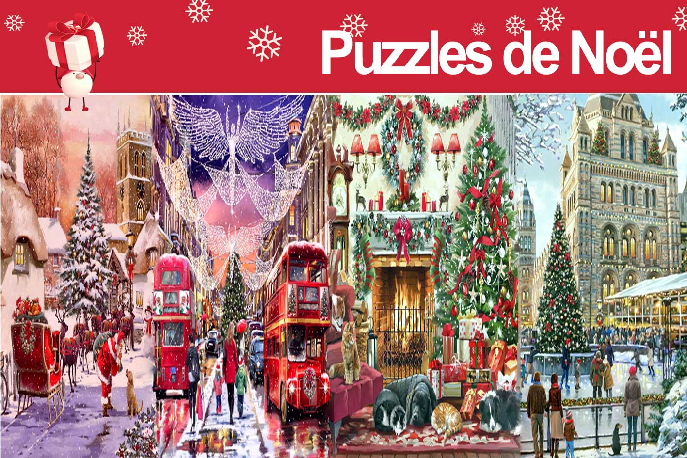 PUZZLES DE NAVIDAD