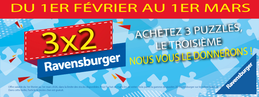 3 X 2 Puzzles Ravensburger