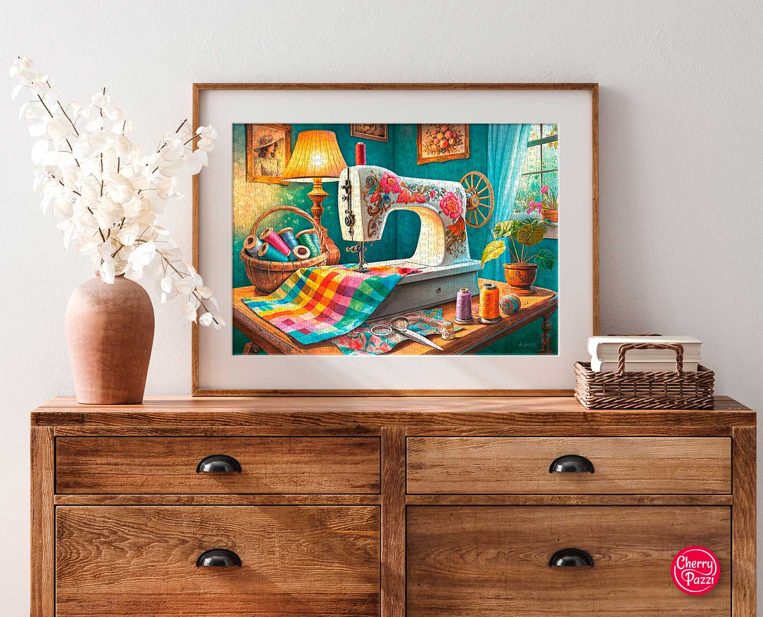Cherry Pazzi Puzzle 1000 Teile "Rêve Pour Deux à New York" – Romantisches Brooklyn Bridge Motiv, 70x50 Cm