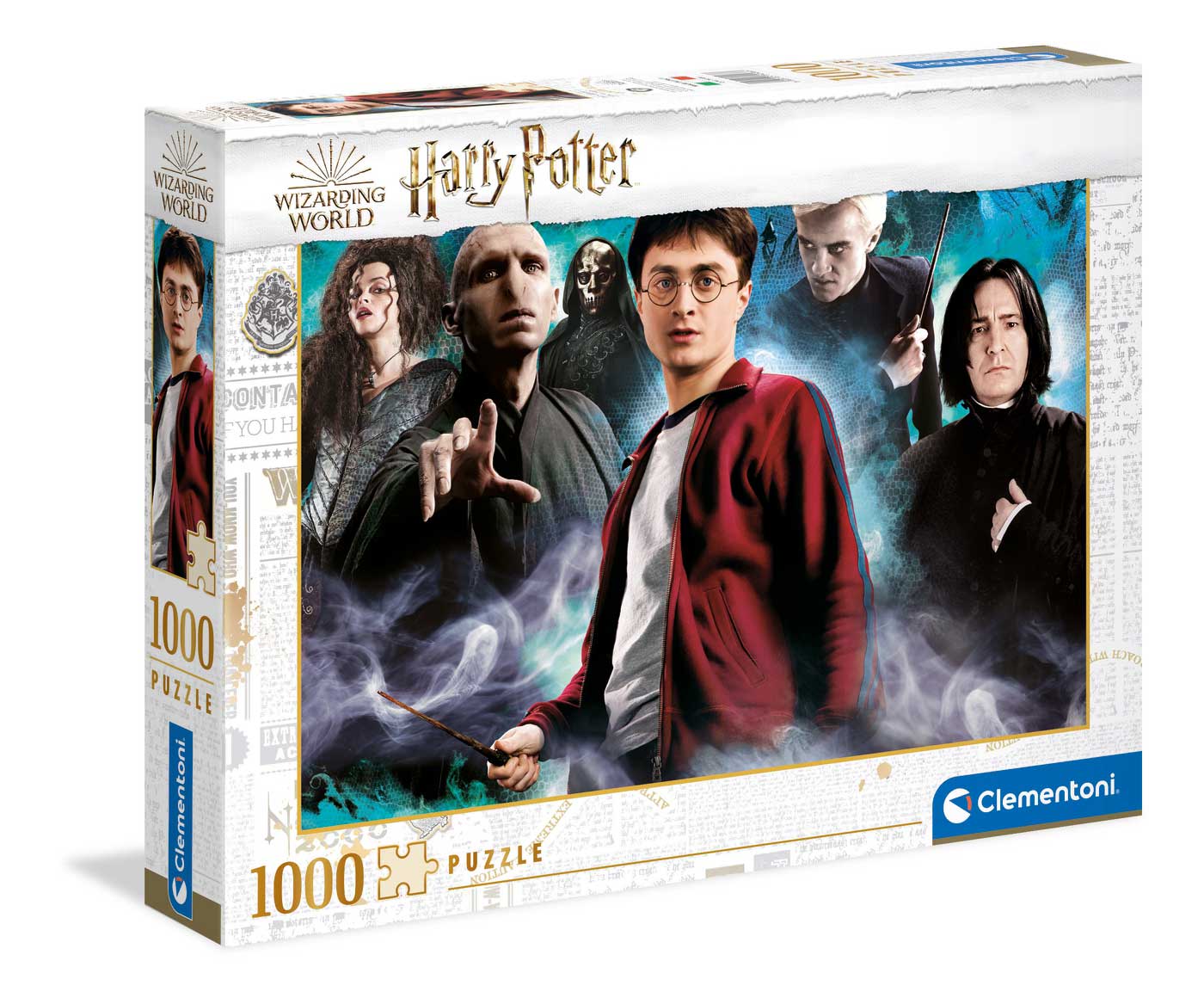 CLEMENTONI - Puzzle - 1000p : Panorama Harry Potter (1000 pièces) – Les Dés masKés CLEMENTONI - Puzzle - 1000p : Panorama Harry Potter (1000 pièces) – Les Dés masKés