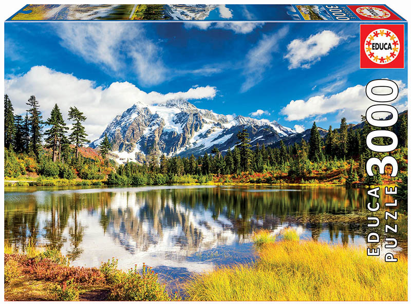 輝く高品質な Shuksan, Mount Educa Puzzle Acheter Washington, 3000 USA ジグソーパズル