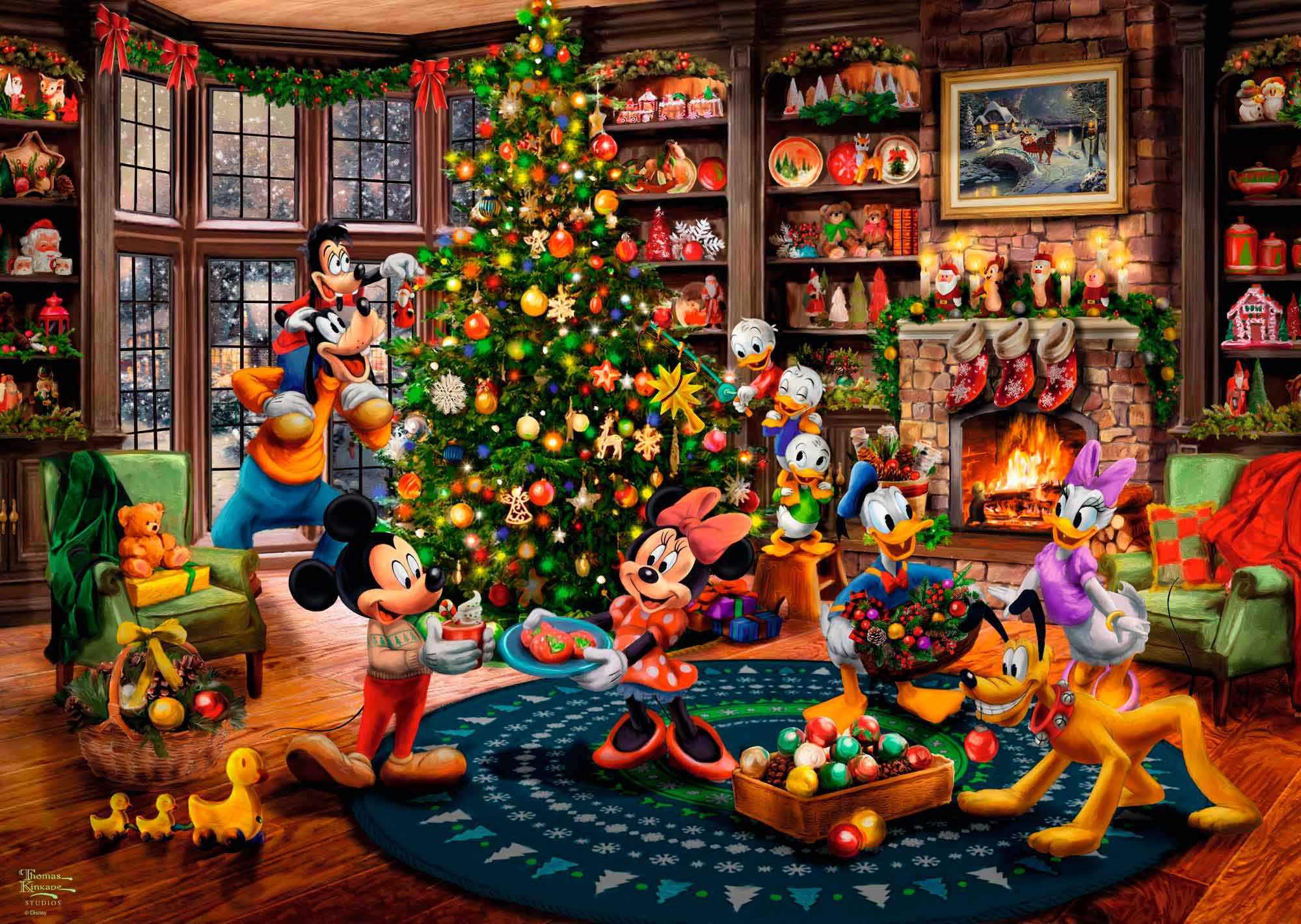 Boîte De Collection Disney – Mickey Et Minnie Par Romano Britto