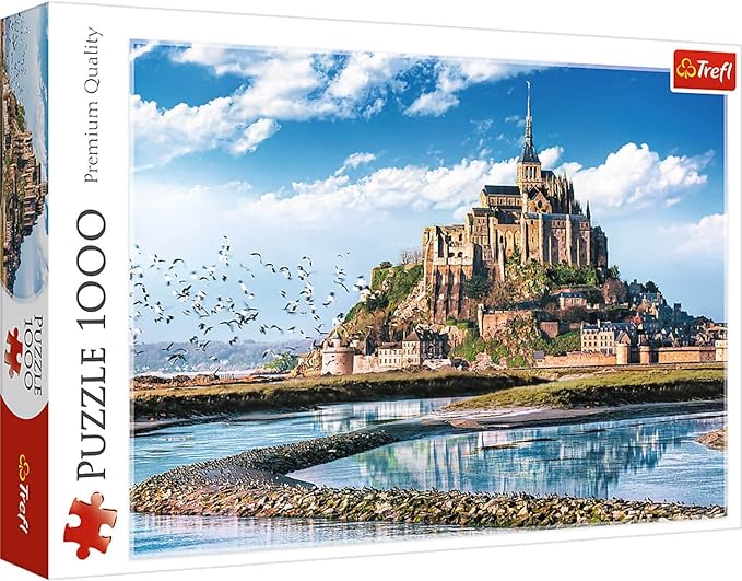 Acheter Puzzle Trefl Mont Saint-Michel, France de 1000 pièces - TREFL-10766