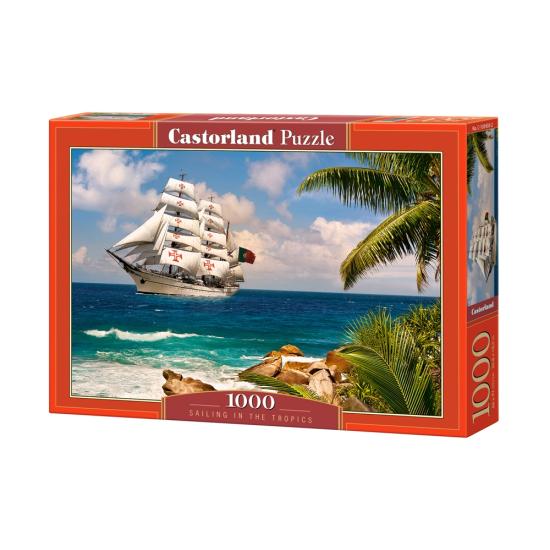 Puzzle Castorland Voile sous les tropiques 1000 pièces