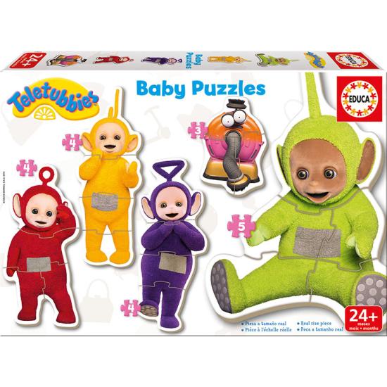 Puzzle Bébé Educa Progressive Teletubies