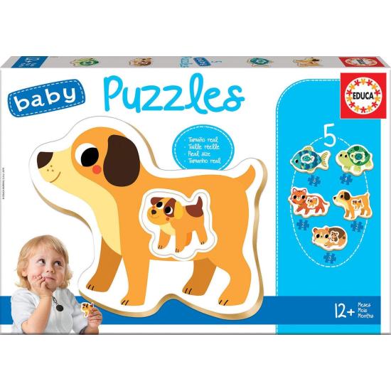 Puzzle Baby Educa Progressif Petits Animaux Puzzle Baby Educa Progressif Petits Animaux