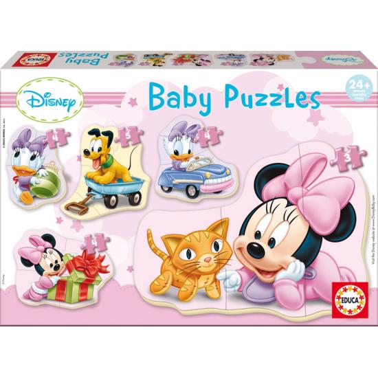 Baby Puzzle Progressif Minie Souris
