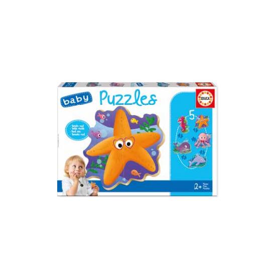 Puzzles Baby Educa Animaux de la mer
