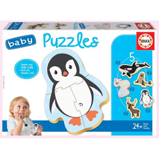 Puzzles Baby Educa Animaux polaires