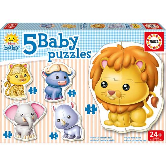Puzzles Baby Educa Animaux Sauvages Puzzles Baby Educa Animaux Sauvages