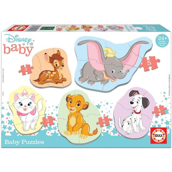 Puzzles Baby Educa Animaux Disney 2