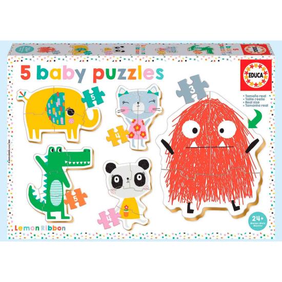 Puzzle ruban citron Baby Educa