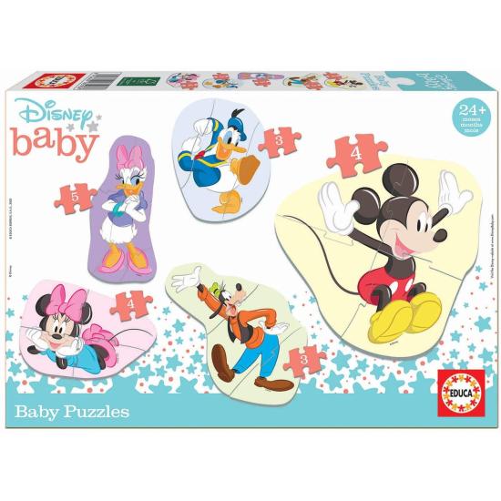 Puzzles Baby Educa Mickey et ses amis