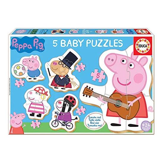 Puzzles Bébé Educa Peppa Cochon 2