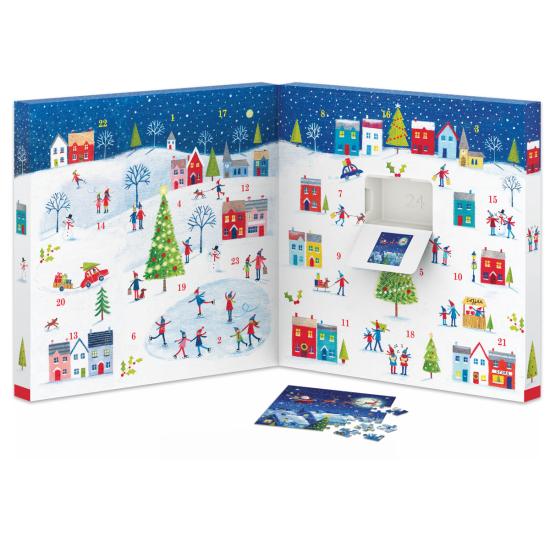 Calendrier de l'Avent Eurographics Village de Noël  24 x 50P