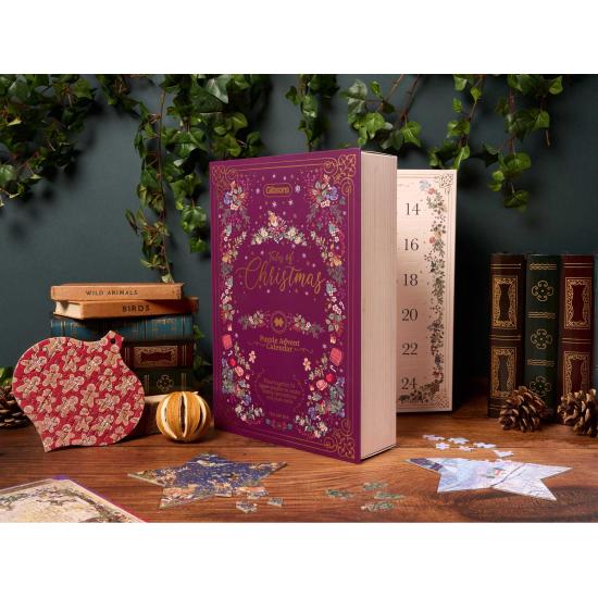 Calendrier de l'Avent Contes de Noël de Gibsons : 24 mini-puzzle
