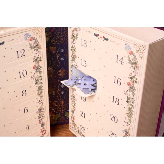 Calendrier de l'Avent Contes de Noël de Gibsons : 24 mini-puzzle