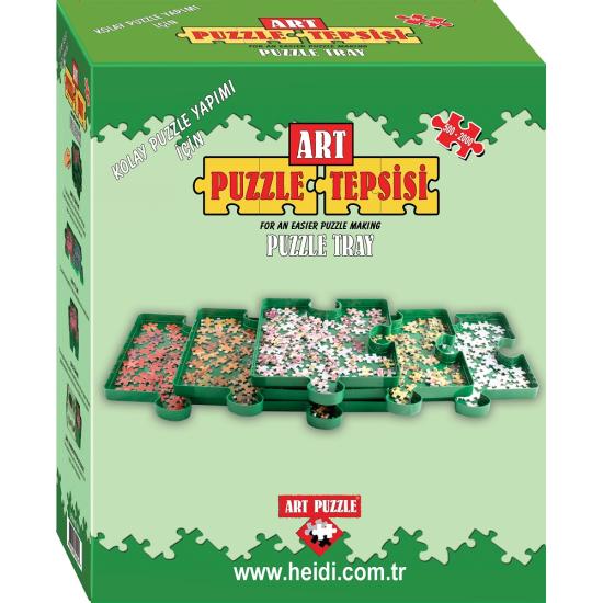Séparateur de pièces de puzzle d'art, 6 plateaux