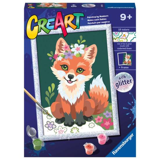 Creart Ravensburger Renard en Fleurs