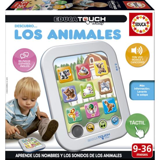 Educa Touch Bébé Je découvre les Animaux