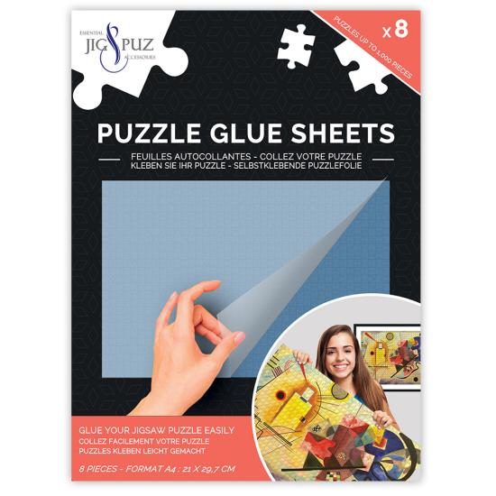 Feuilles adhésives Jig and Puz Puzzles de 1000 pièces