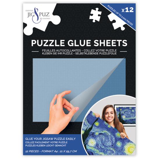 Feuilles adhésives Jig et Puz pour puzzles de 2000 pièces