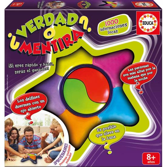 Jeu de société Educa Vérité ou Mensonge