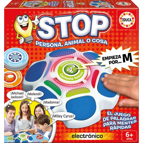 Educa Stop Jeu de personne, d'animal ou de chose