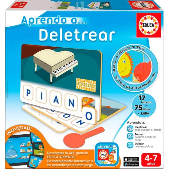 Jeu éducatif Educa J'apprends à épeler II Jeu éducatif Educa J'apprends à épeler II