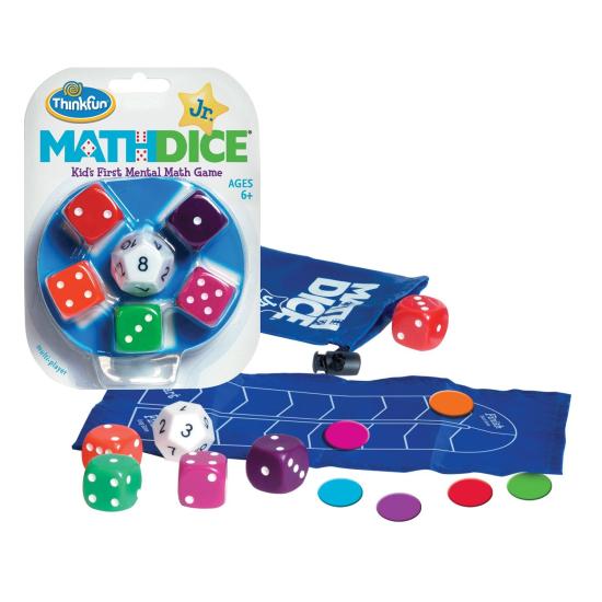 Think Fun Math Dice Junior Jeu éducatif