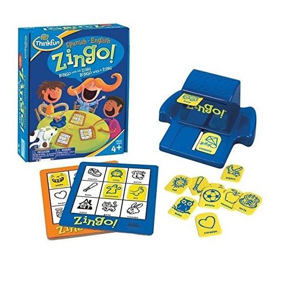 Think Fun Zingo Jeu éducatif Espagnol-Anglais Think Fun Zingo Jeu éducatif Espagnol-Anglais