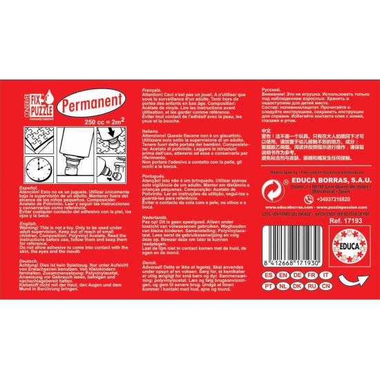 Educa Puzzles Colle 250 ml