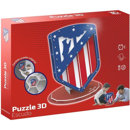 Puzzle 3D Bouclier de l'Atlético de Madrid