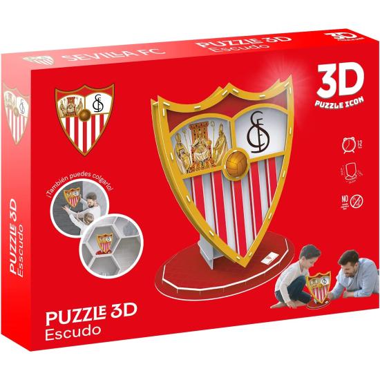 Puzzle 3D Bouclier FC Séville