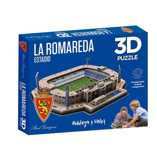Puzzle 3D Stade La Romareda Real Zaragoza