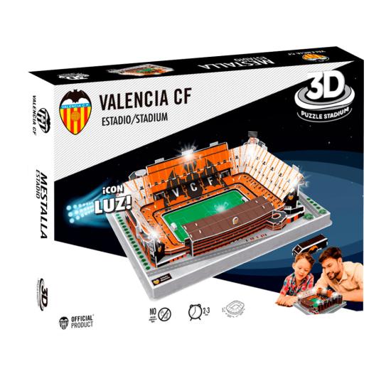 Puzzle 3D Stade Valencia CF Mestalla avec Lumière