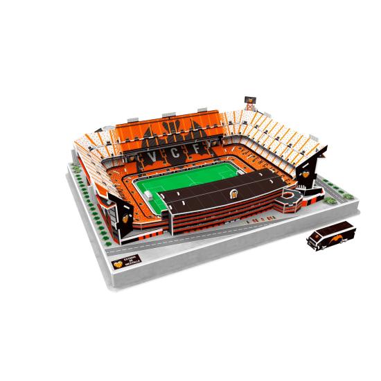 Puzzle 3D Stade Valencia CF Mestalla avec Lumière
