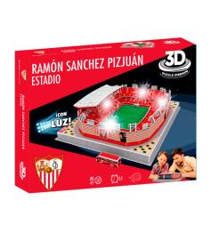 Puzzle 3D Stade Ramón Sánchez Pizjuán Sevilla FC avec Lumière
