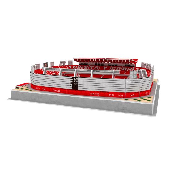 Puzzle 3D Stade Ramón Sánchez Pizjuán Sevilla FC avec Lumière