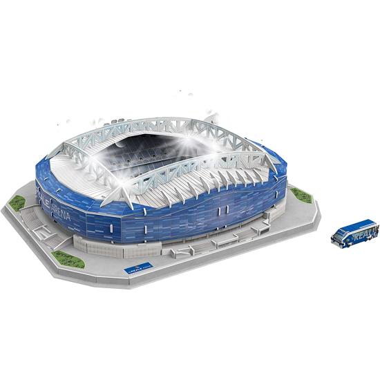 Puzzle 3D Reale Arena Stade de la Real Sociedad avec Lumière