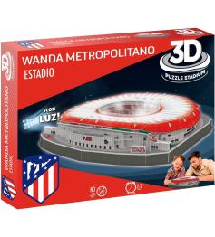 Puzzle 3D Wanda Stade Metropolitano Atlético de Madrid avec Lumi