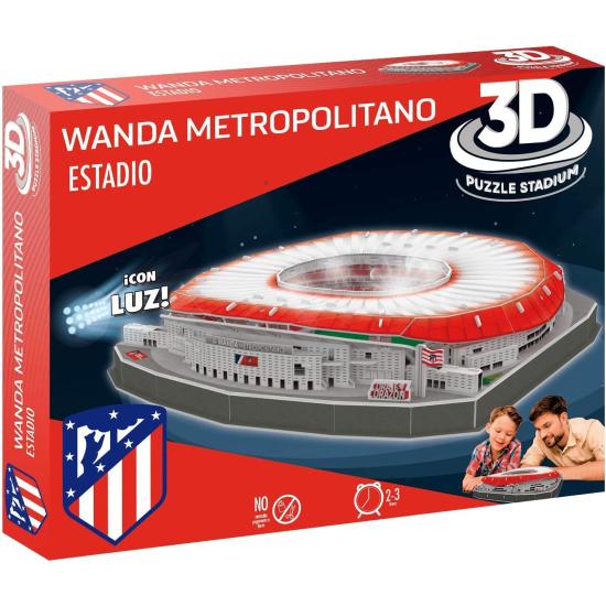 Puzzle 3D Wanda Stade Metropolitano Atlético de Madrid avec Lumi Puzzle 3D Wanda Stade Metropolitano Atlético de Madrid avec Lumi