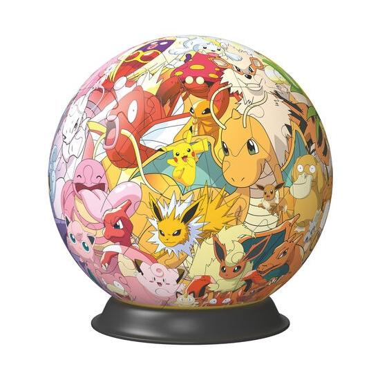 Puzzle 3D Ravensburger Pokemon Ball 72 mcx Puzzle 3D Ravensburger Pokemon Ball 72 mcx