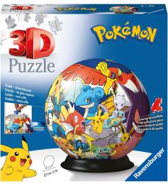 Puzzle 3D Ravensburger Pokemon Ball 72 mcx