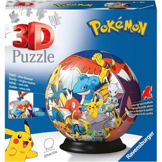 Puzzle 3D Ravensburger Pokemon Ball 72 mcx