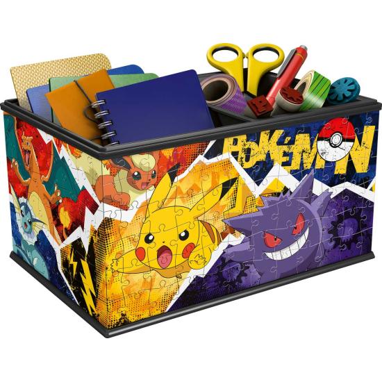 Puzzle 3D Ravensburger Boîte Pokémon de 223 pièces Puzzle 3D Ravensburger Boîte Pokémon de 223 pièces