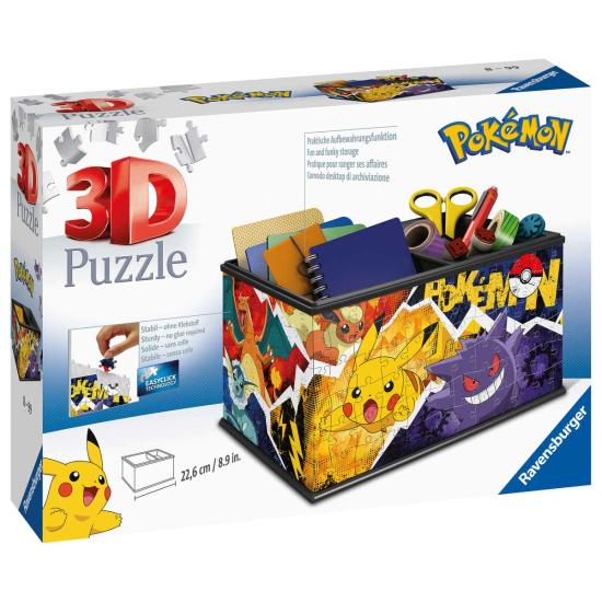Puzzle 3D Ravensburger Boîte Pokémon de 223 pièces Puzzle 3D Ravensburger Boîte Pokémon de 223 pièces