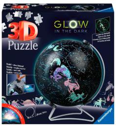 Puzzle 3D Ravensburger Globe étoilé Phosphorescent 180 Pcs
