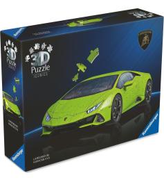 Puzzle 3D Ravensburger Lamborghini Huracan Evo Vert 108 mcx