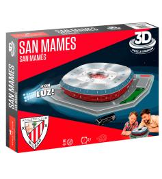 Puzzle 3D Stade San Mamés Athletic Bilbao avec Lumière
